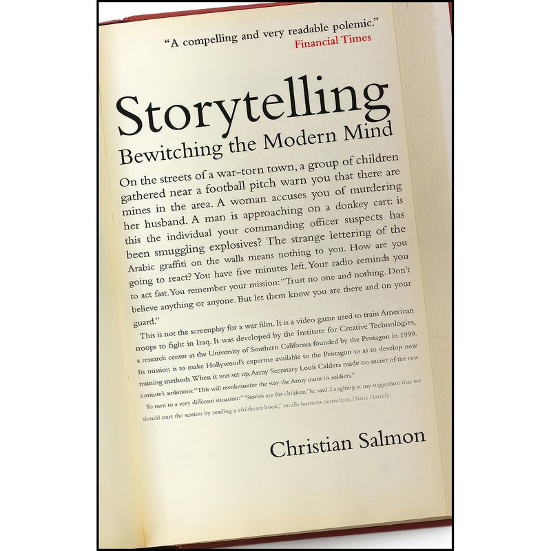 کتاب Storytelling اثر Christian Salmon انتشارات Verso
