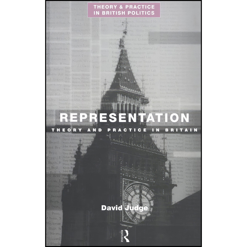 کتاب Representation اثر David Judge انتشارات تازه ها