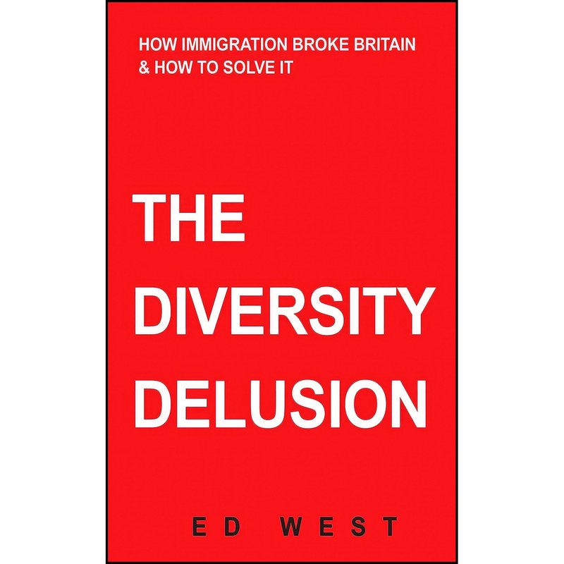کتاب The Diversity Delusion اثر Ed West انتشارات Gibson Square Books Ltd
