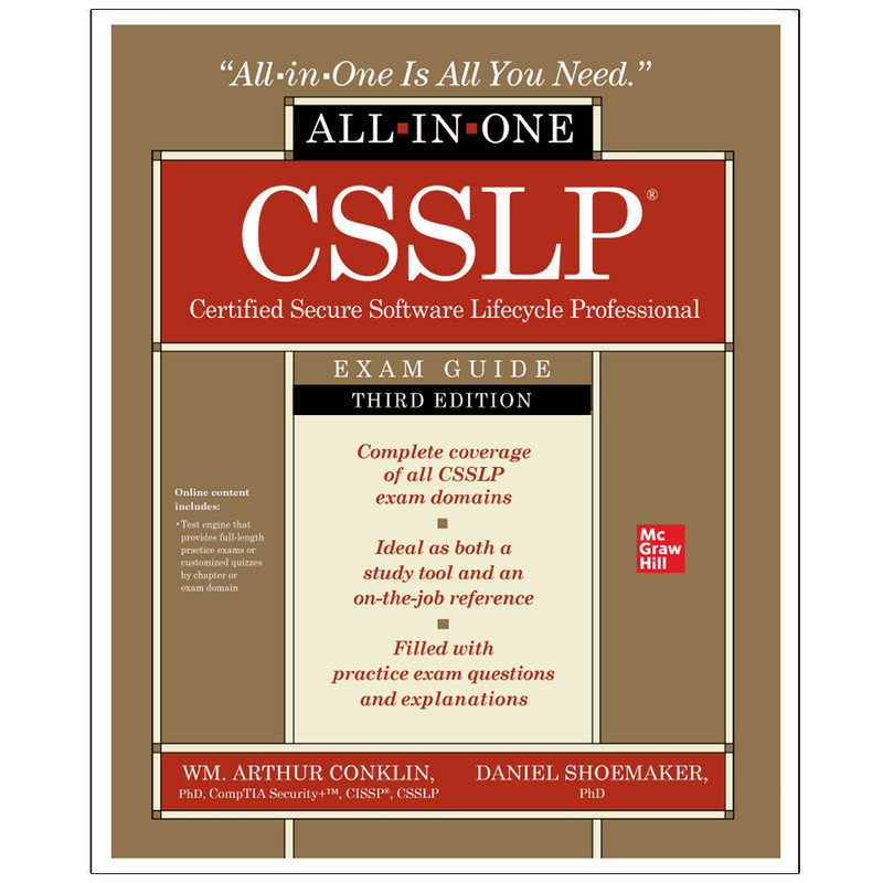 کتاب CSSLP Certified Secure Software Lifecycle Professional EXAM GUIDE Third Edition اثر جمعی از نویسندگان انتشارات رایان کاویان