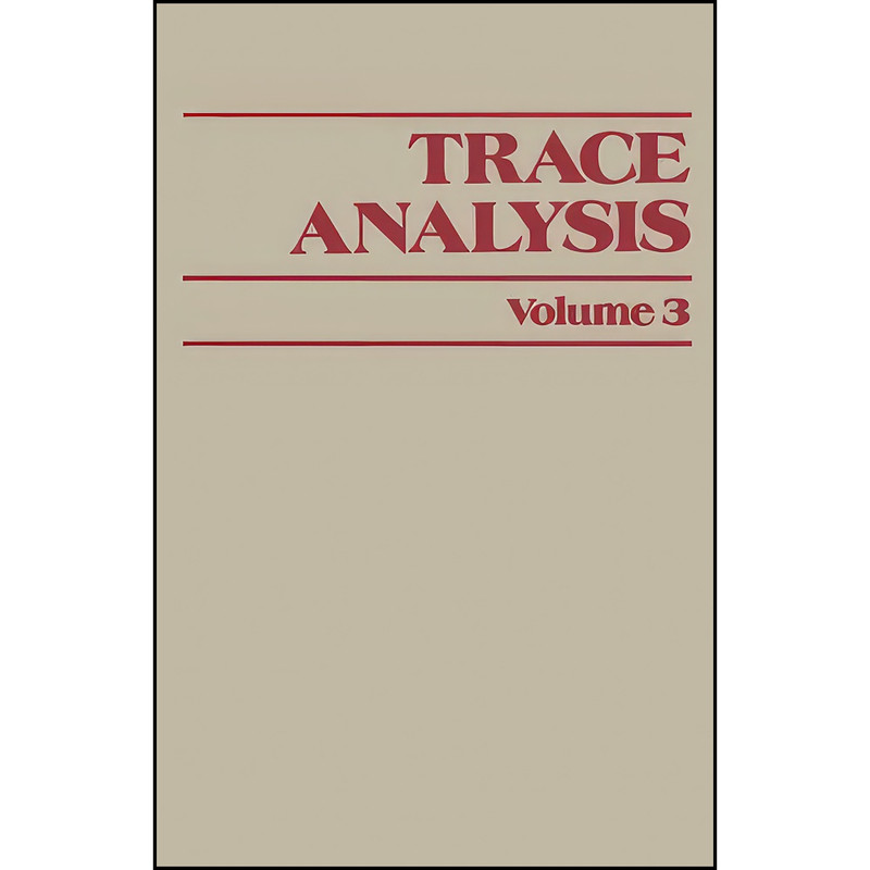 کتاب Trace Analysis اثر James F. Lawrence انتشارات تازه ها