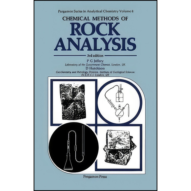 کتاب Chemical Methods of Rock Analysis اثر D. Hutchison انتشارات تازه ها