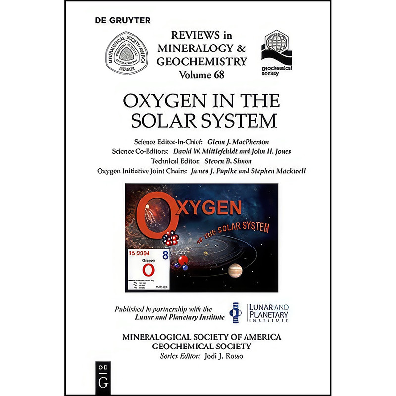 کتاب Oxygen in the Solar System  اثر جمعي از نويسندگان انتشارات De Gruyter
