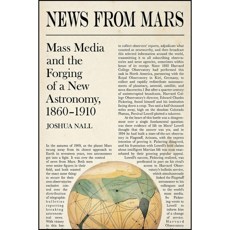 کتاب News from Mars اثر Joshua Nall انتشارات University of Pittsburgh Press