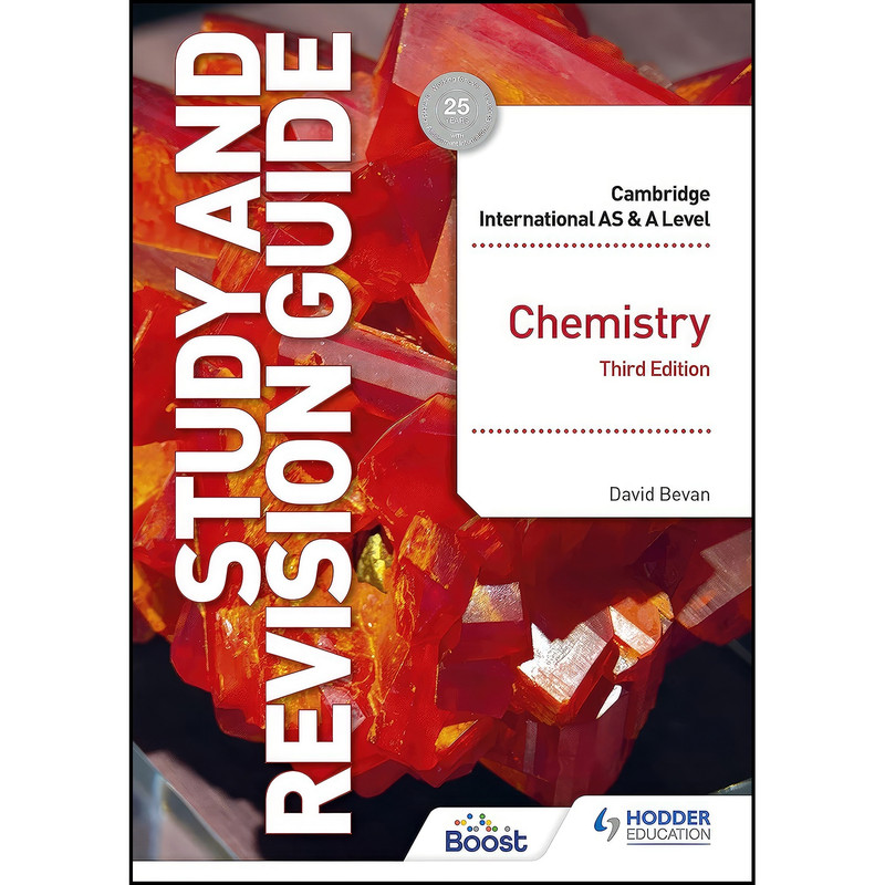 کتاب Cambridge International AS/A Level Chemistry Study and Revision Guide Third Edition اثر David Bevan انتشارات Hodder Education