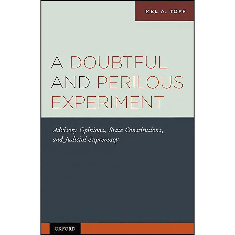 کتاب A Doubtful and Perilous Experiment اثر Mel A. Topf انتشارات Oxford University Press