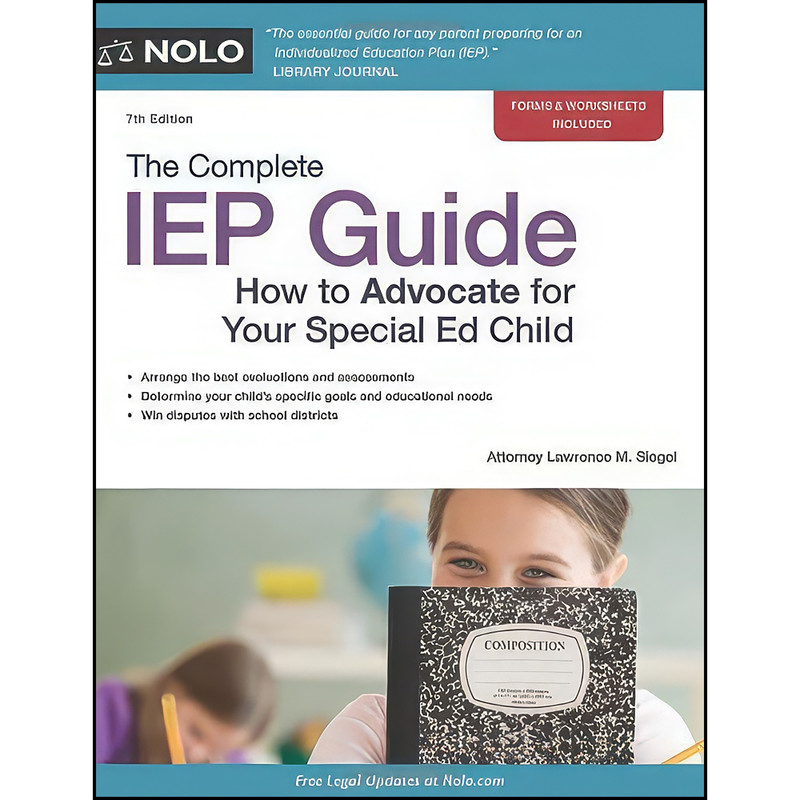 کتاب The Complete IEP Guide اثر Lawrence M. Siegel انتشارات NOLO