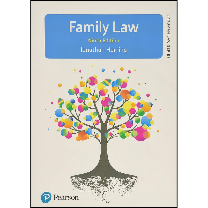 کتاب Family Law  اثر Jonathan Herring انتشارات Pearson