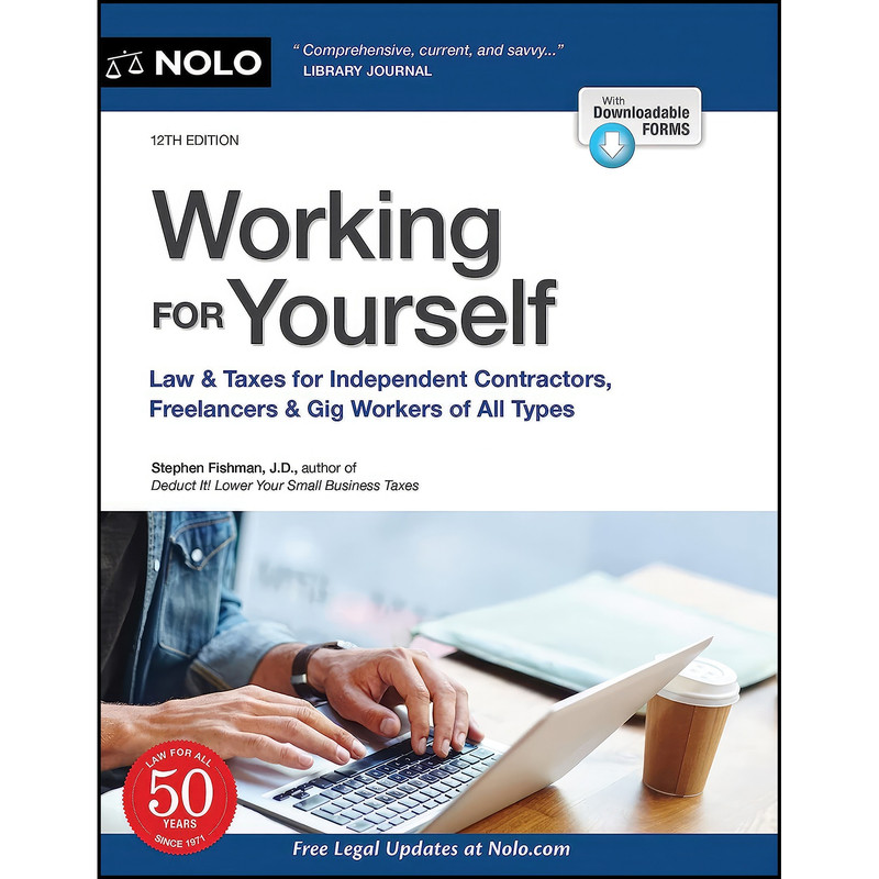 کتاب Working for Yourself اثر Stephen Fishman انتشارات NOLO