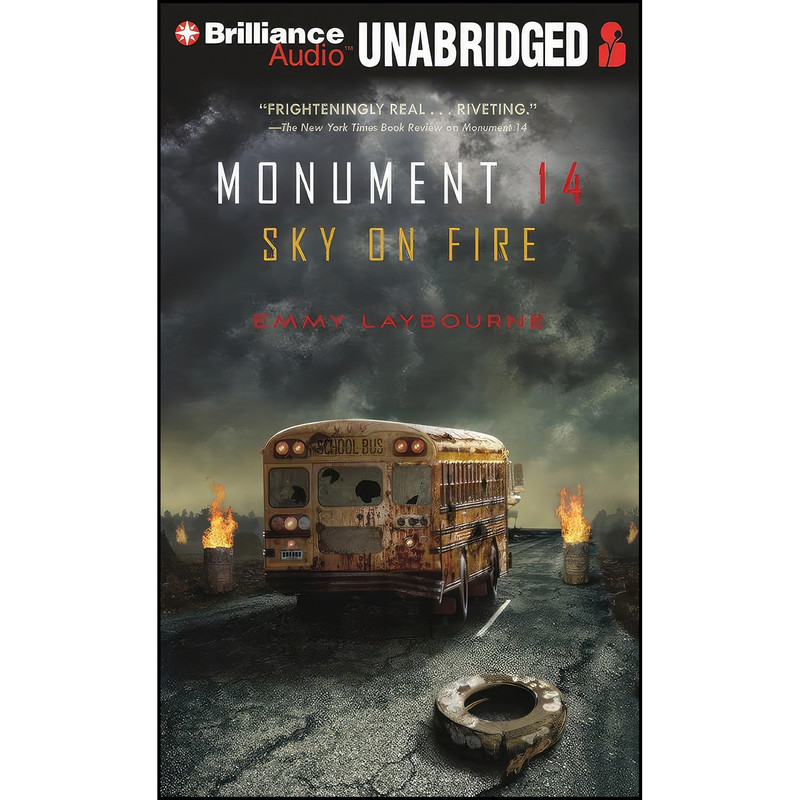 کتاب Sky on Fire  اثر Emmy Laybourne and Todd Haberkorn انتشارات Brilliance Audio