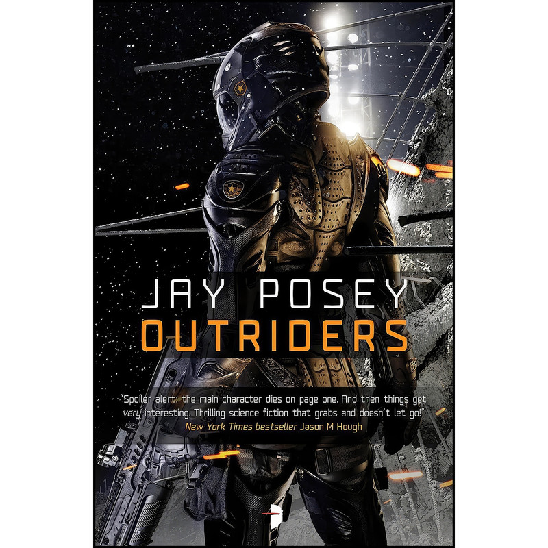 کتاب Outriders اثر Jay Posey انتشارات Angry Robot