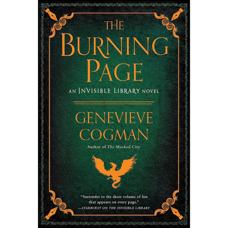 کتاب The Burning Page  اثر Genevieve Cogman انتشارات Ace
