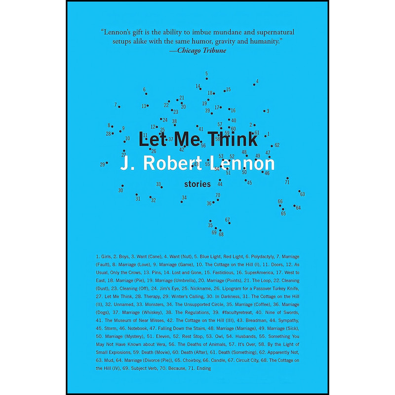 کتاب Let Me Think اثر J. Robert Lennon انتشارات Graywolf Press