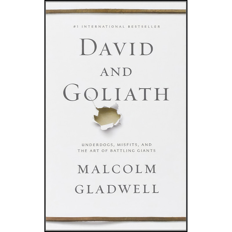 کتاب DAVID AND GOLIATH اثر Malcolm Gladwell انتشارات Back Bay Books
