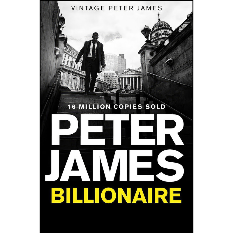 کتاب Billionaire اثر Peter James انتشارات Pan Books