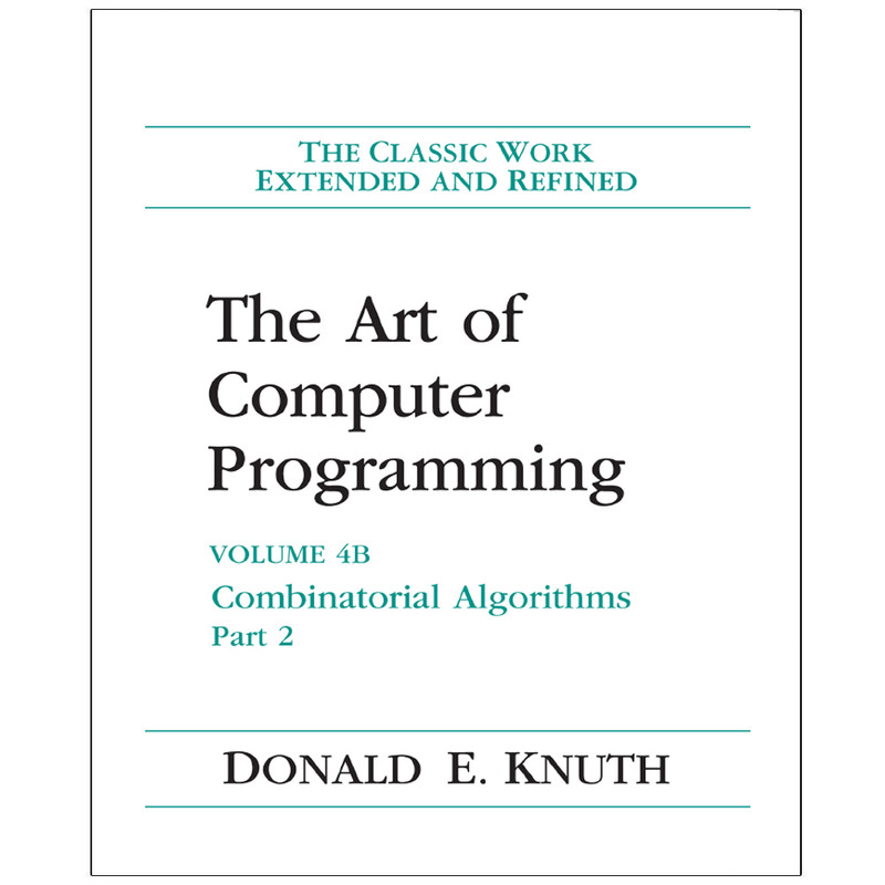 کتاب THE ART OF COMPUTER PROGRAMMING اثر DONALD E. KNUTH انتشارات رایان کاویان