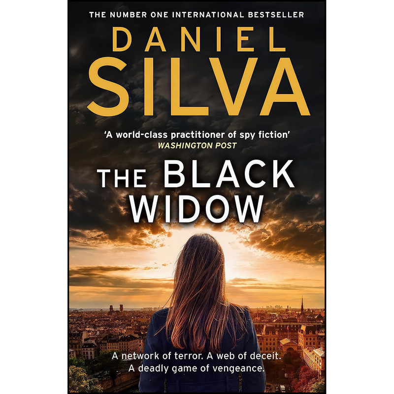 کتاب The Black Widow اثر Daniel Silva انتشارات HarperCollins