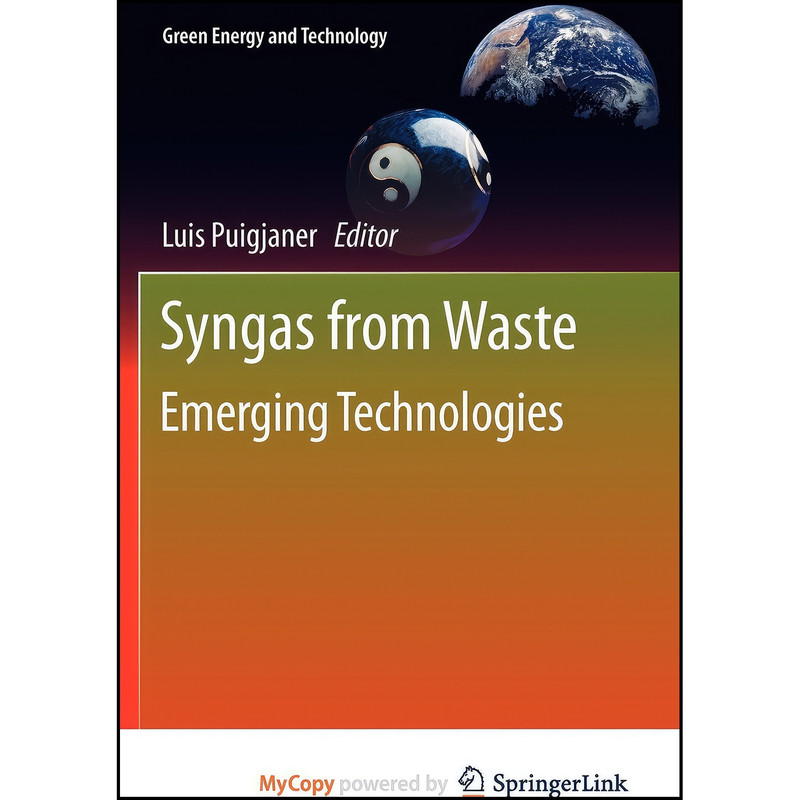 کتاب Syngas from Waste اثر جمعي از نويسندگان انتشارات Springer