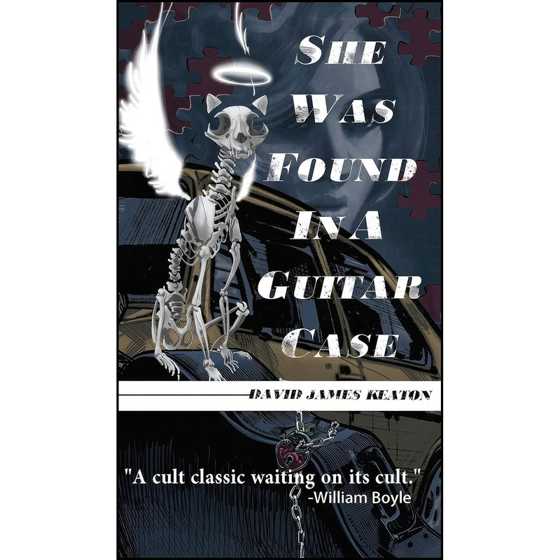 کتاب She Was Found in a Guitar Case اثر David James Keaton انتشارات Perpetual Motion Machine Publishing