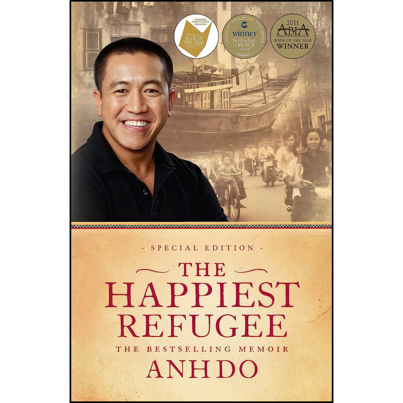 کتاب The Happiest Refugee اثر Anh Do and b/w Illustration انتشارات Allen & Unwin