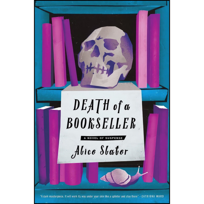 کتاب Death of a Bookseller اثر Alice Slater انتشارات Scarlet