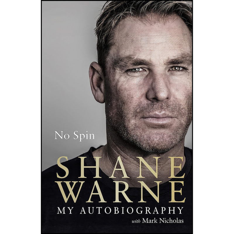کتاب No spin اثر Shane Warne انتشارات Ebury Press