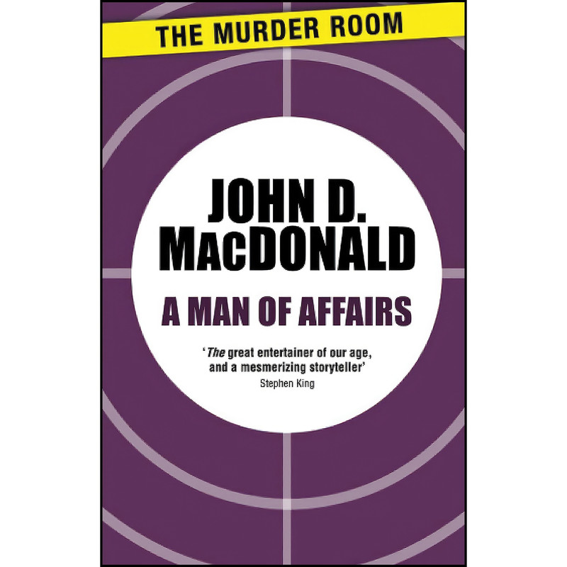 کتاب A Man of Affairs اثر John D. MacDonald انتشارات The Murder Room