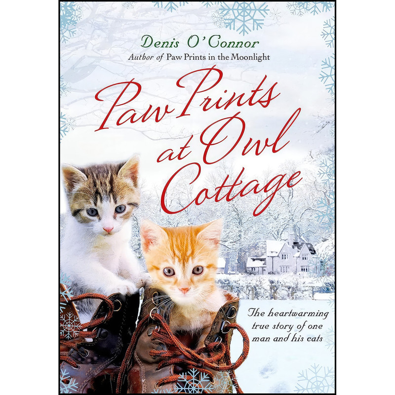 کتاب Paw Prints at Owl Cottage اثر Denis O Connor انتشارات Thomas Dunne Books