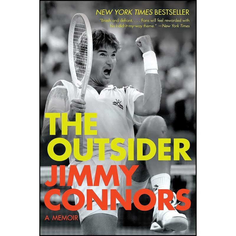 کتاب The Outsider اثر Jimmy Connors انتشارات Harper Paperbacks