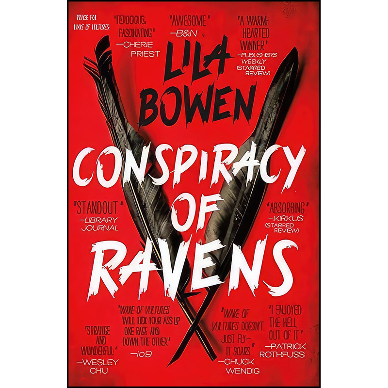 کتاب Conspiracy of Ravens  اثر Lila Bowen انتشارات Orbit