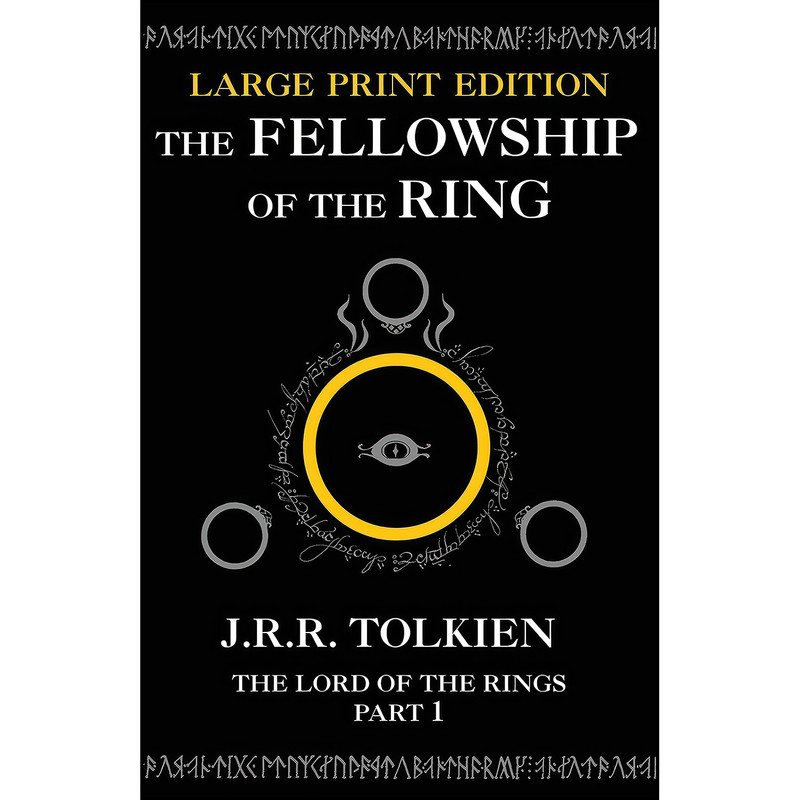 کتاب The Fellowship of the Ring اثر J. R. R. Tolkien انتشارات HarperCollins
