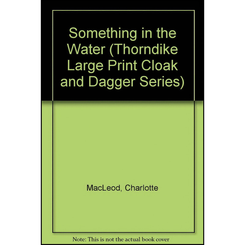 کتاب Something in the Water اثر Charlotte MacLeod انتشارات Thorndike Pr