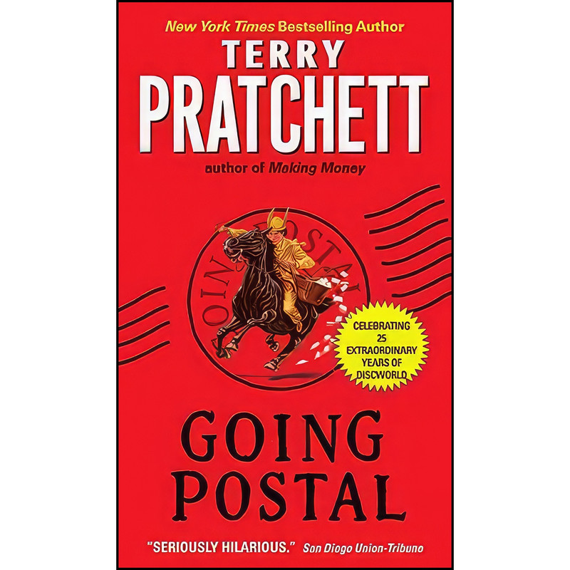 کتاب Going Postal  اثر Terry Pratchett انتشارات HarperTorch
