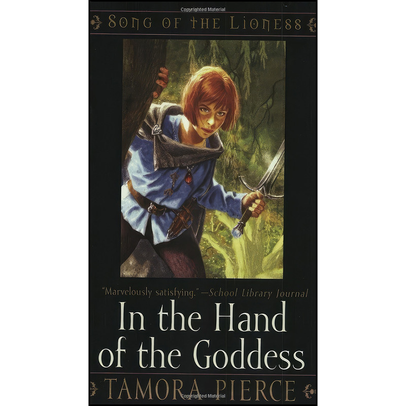 کتاب In the Hand of the Goddess  اثر Tamora Pierce انتشارات Simon Pulse