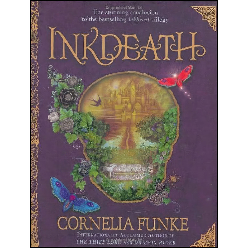 کتاب Inkdeath  اثر Cornelia Funke انتشارات Chicken House