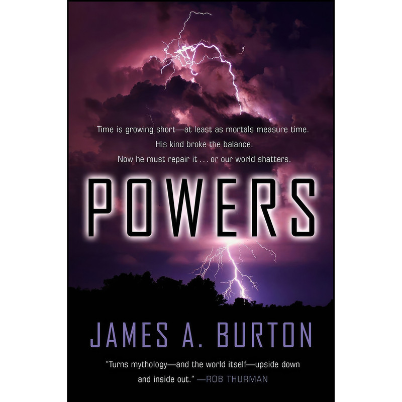 کتاب Powers اثر James A. Burton انتشارات Prime Books