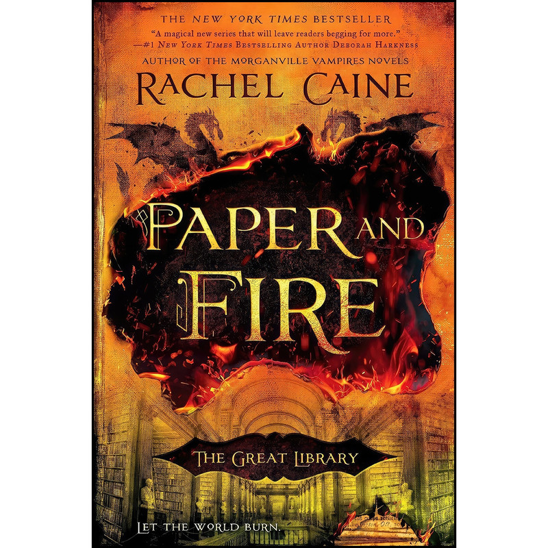 کتاب Paper and Fire  اثر Rachel Caine انتشارات Berkley