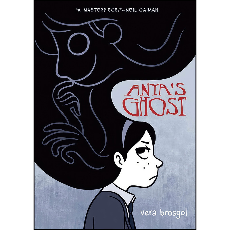 کتاب Anyas Ghost اثر Vera Brosgol انتشارات First Second