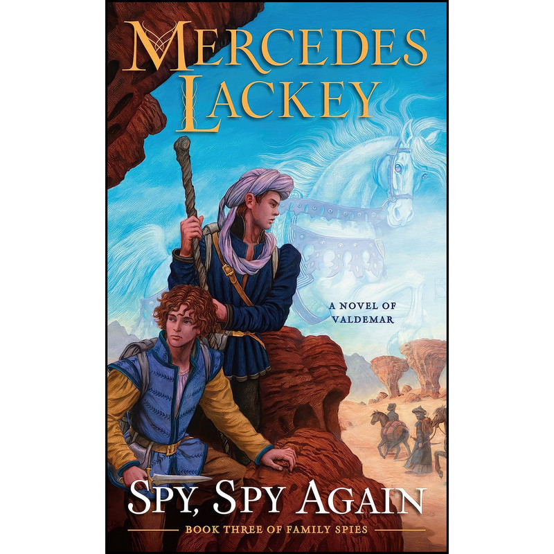 کتاب Spy, Spy Again  اثر Mercedes Lackey انتشارات DAW