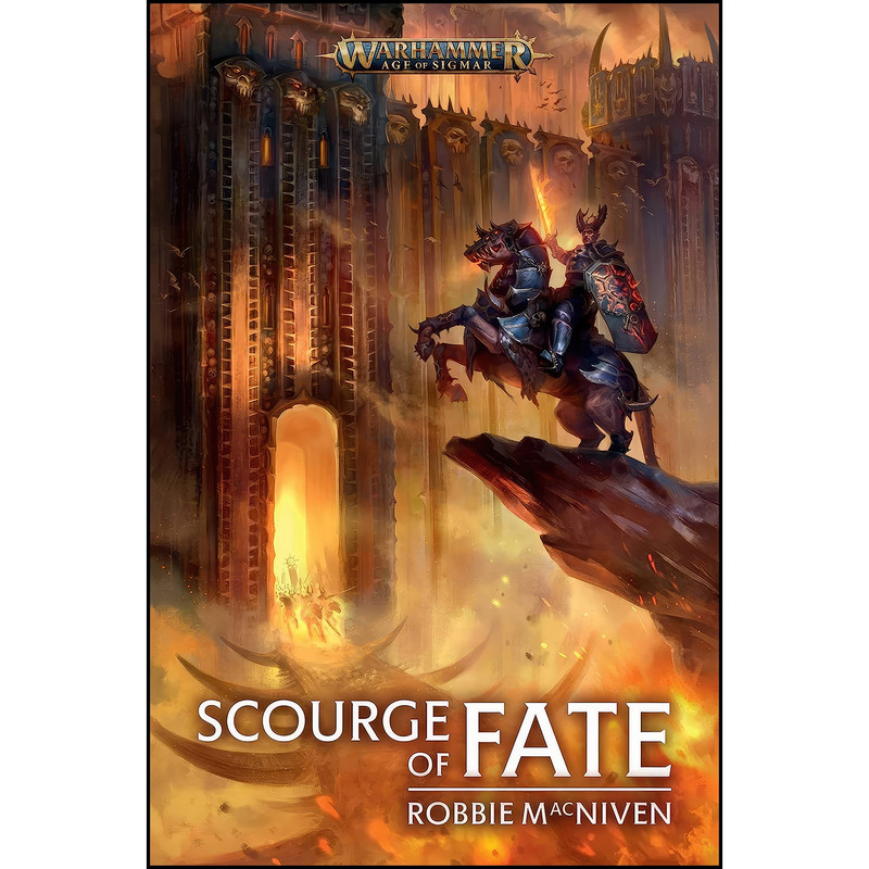 کتاب Scourge of Fate  اثر Robbie MacNiven انتشارات Games Workshop