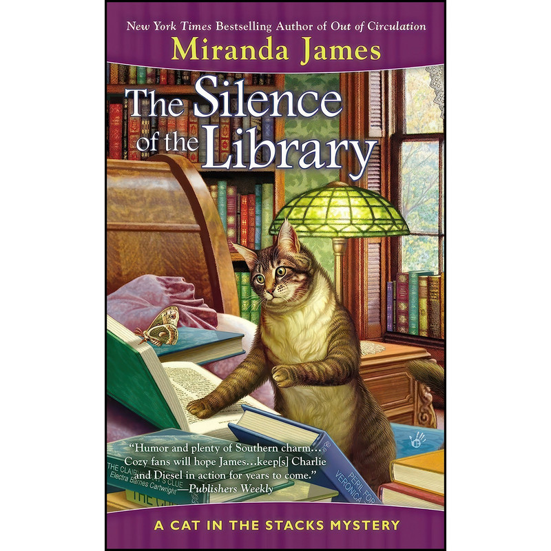 کتاب The Silence of the Library  اثر Miranda James انتشارات Berkley