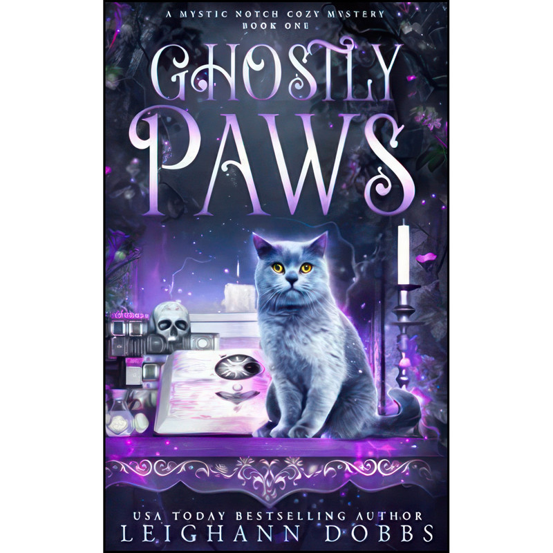 کتاب Ghostly Paws  اثر Leighann Dobbs انتشارات تازه ها