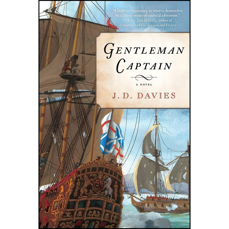 کتاب Gentleman Captain اثر J. D. Davies انتشارات Harper Paperbacks