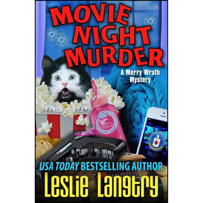 کتاب Movie Night Murder  اثر Leslie Langtry انتشارات تازه ها