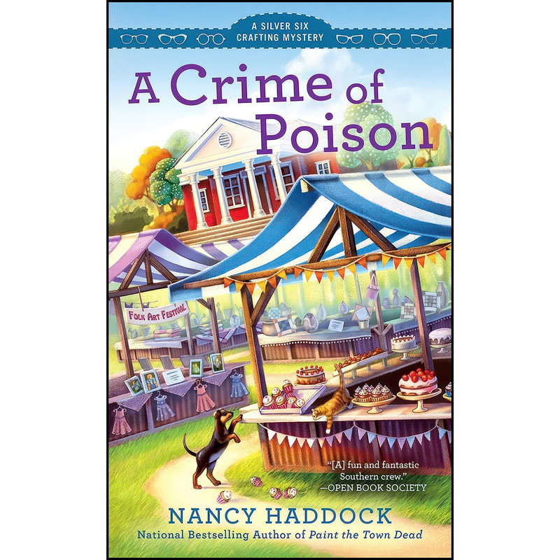 کتاب A Crime of Poison  اثر Nancy Haddock انتشارات Berkley
