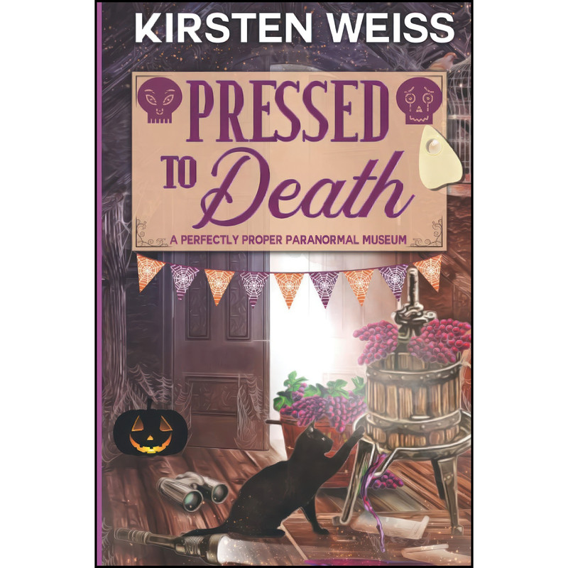 کتاب Pressed to Death اثر Kirsten Weiss انتشارات تازه ها
