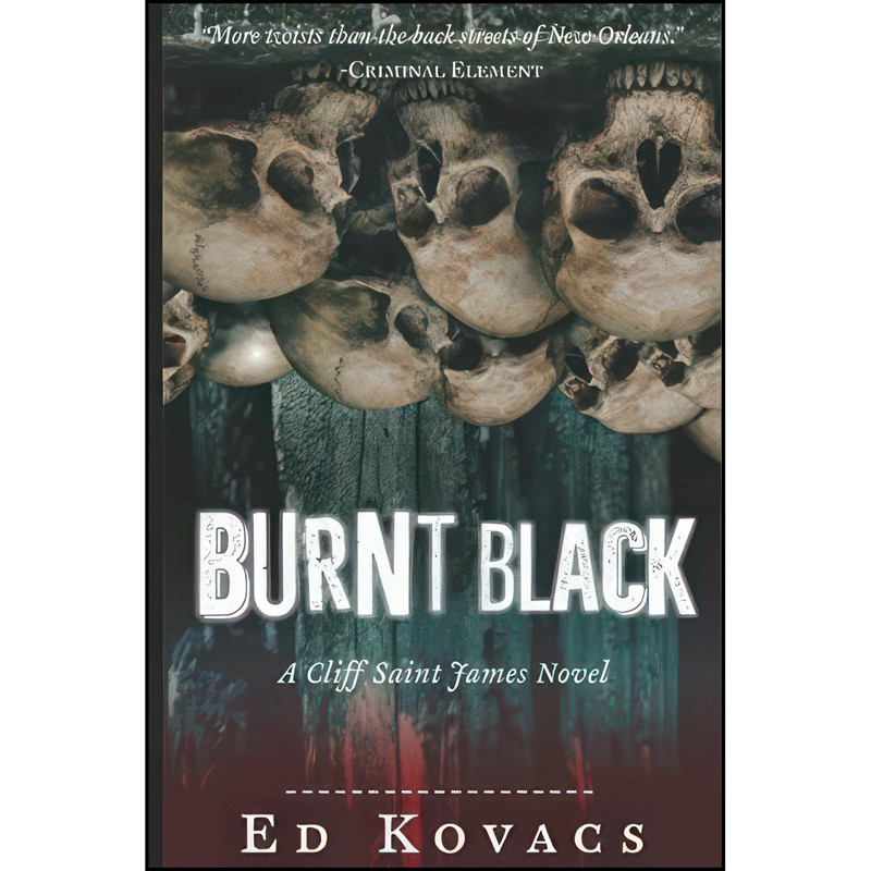 کتاب BURNT BLACK اثر Ed Kovacs انتشارات تازه ها