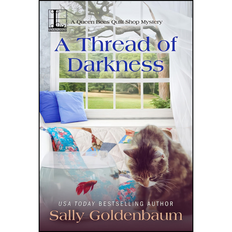 کتاب A Thread of Darkness  اثر Sally Goldenbaum انتشارات تازه ها