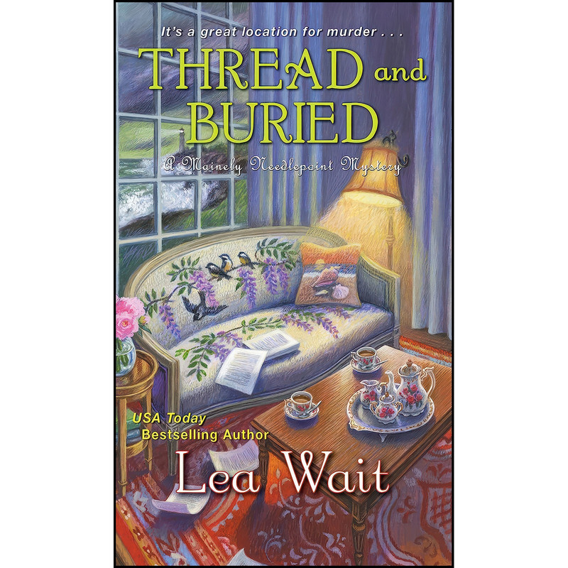 کتاب Thread and Buried  اثر Lea Wait انتشارات Kensington