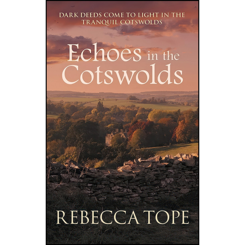 کتاب Echoes in the Cotswolds  اثر Rebecca Tope انتشارات Allison & Busby